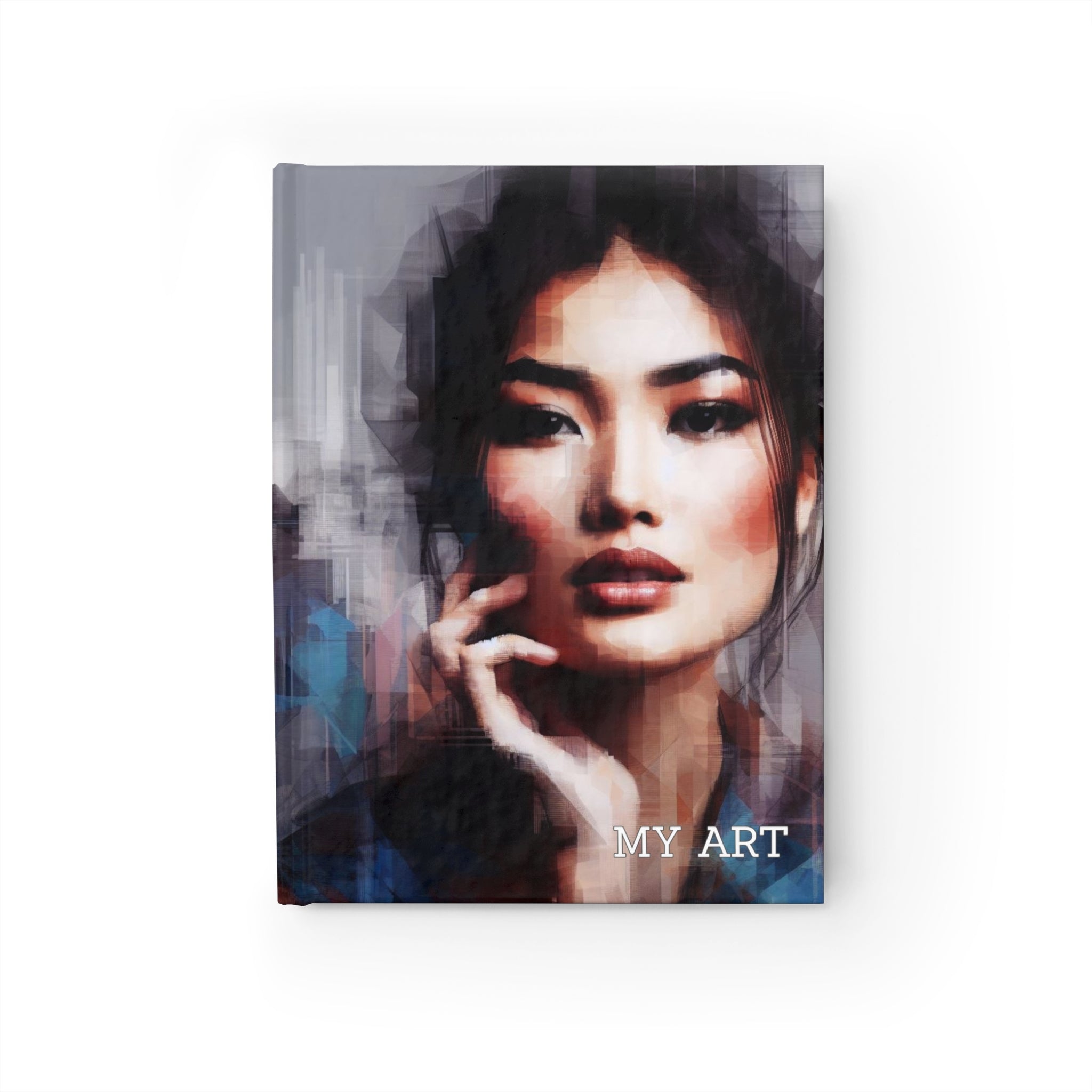 Art Portrait Journal — 'My Art' Blank Sketchbook for Artists & Creative Journaling