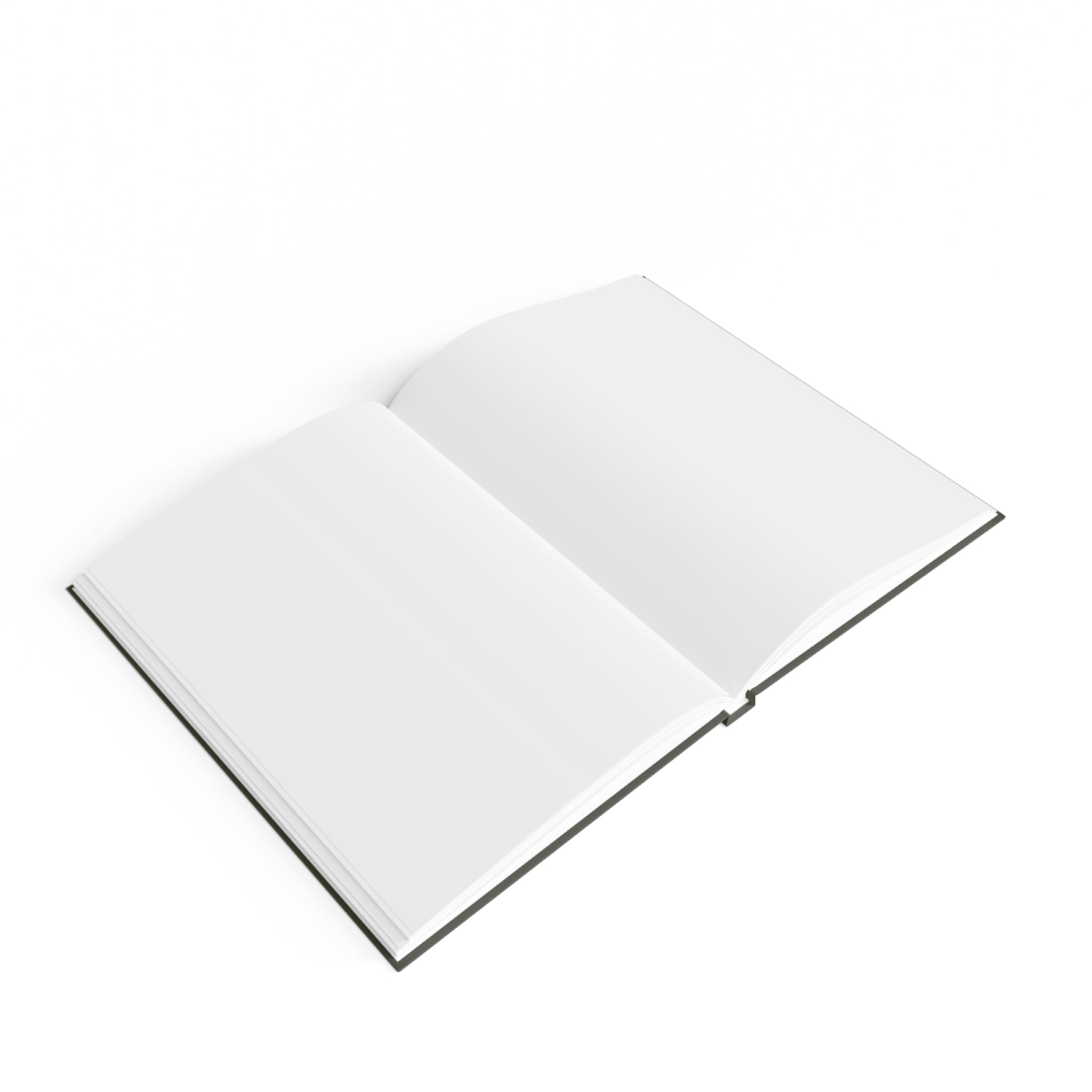 Yin Yang Hardcover Journal — 'My Yin Yang' Metallic Blue & Gold Design