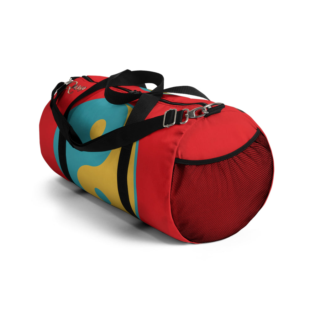 Yin-Yang Duffel Bag, Vibrant Gym Bag, Travel Bag, Sport Bag, Perfect for Yoga, Fitness, and Getaways