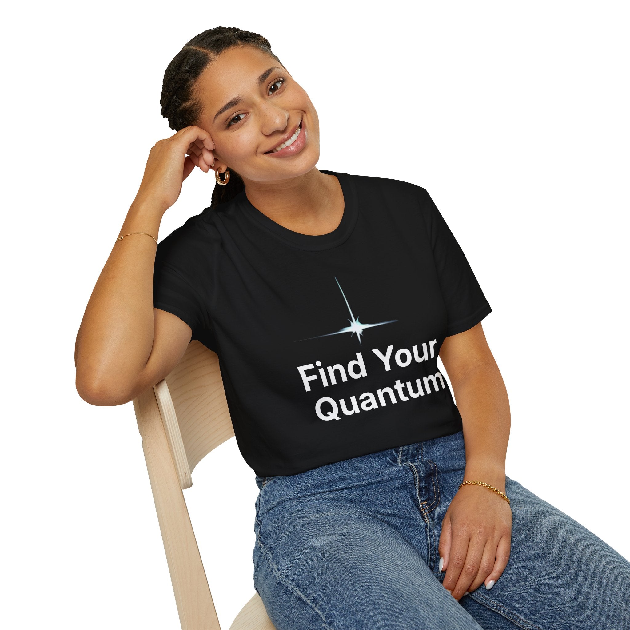 Find Your Quantum T-Shirt — Inspirational Science & Mindfulness Tee