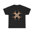 Fractal Starburst Tee — Golden Sacred Geometry Design