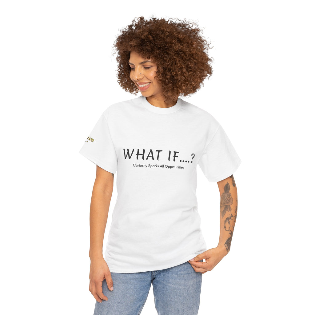 What If...? Tee — Curiosity Sparks All Opportunities Graphic T-Shirt
