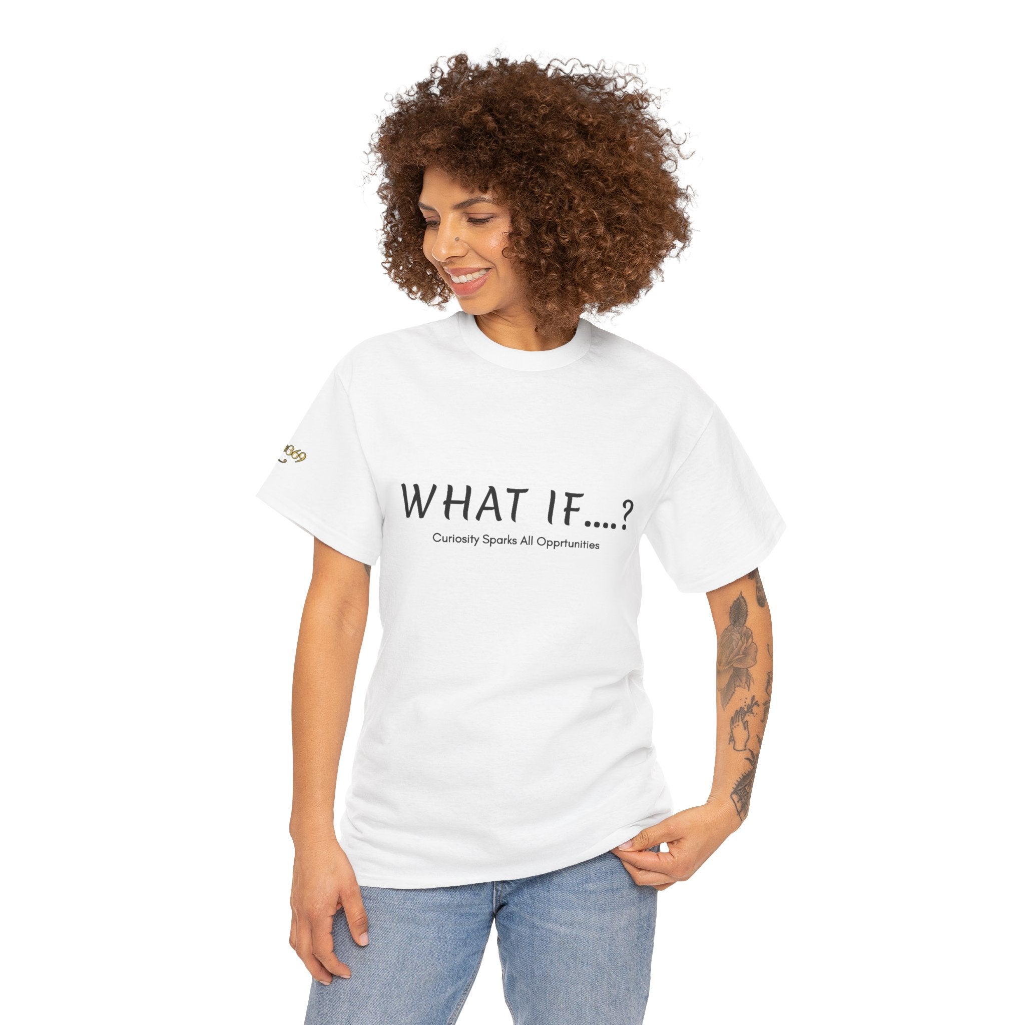 What If...? Tee — Curiosity Sparks All Opportunities Graphic T-Shirt