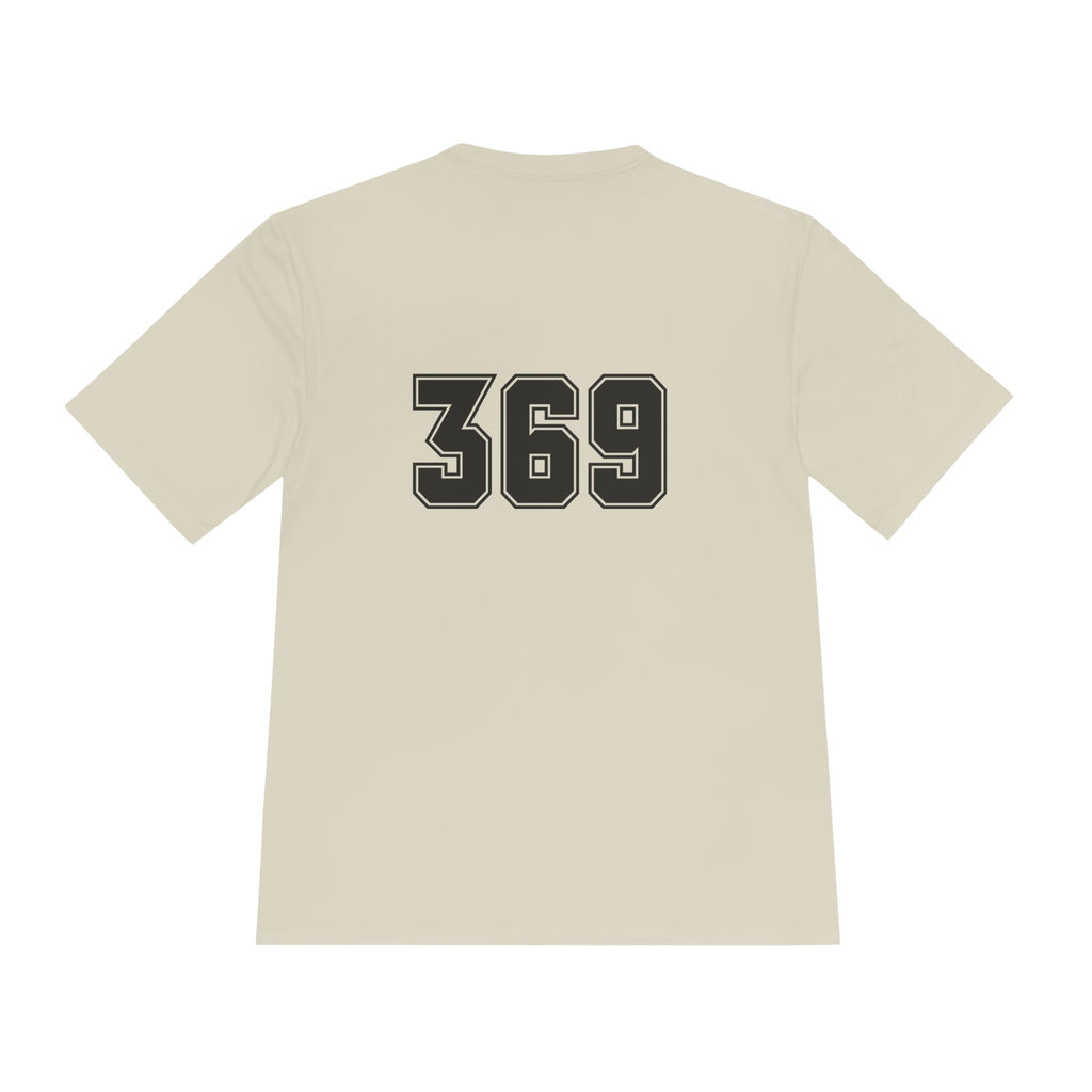 369 Logo Athletic Tee — Moisture-Wicking Performance Shirt