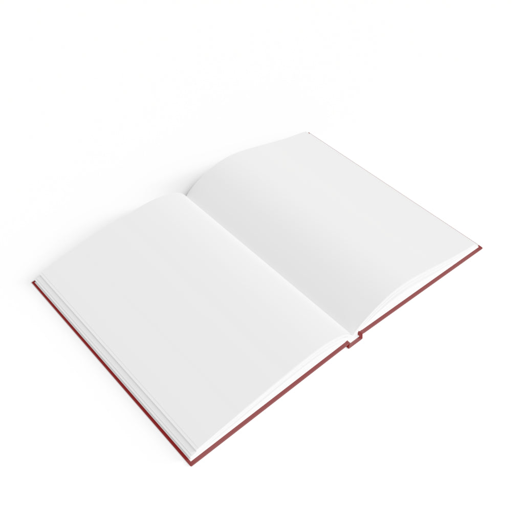 My Love Flame Heart Journal — Romantic Red Hardcover Notebook for Valentine's Day & Anniversary