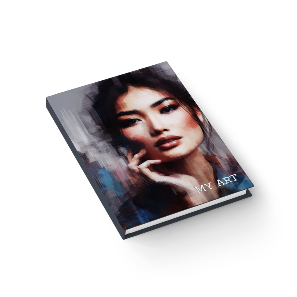 Art Portrait Journal — 'My Art' Blank Sketchbook for Artists & Creative Journaling