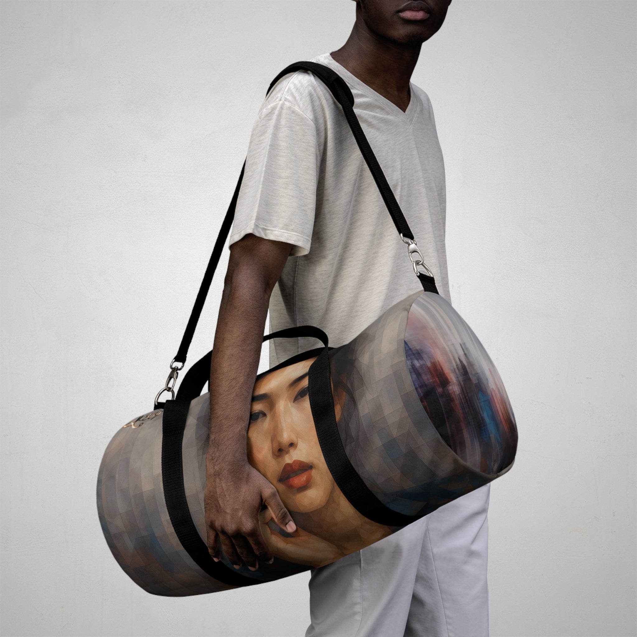 Artistic Duffel Bag – Art Meets Everyday Style – Gym, Travel, Weekend Getaways, Unique Bag for Her, Stylish Sports Gear