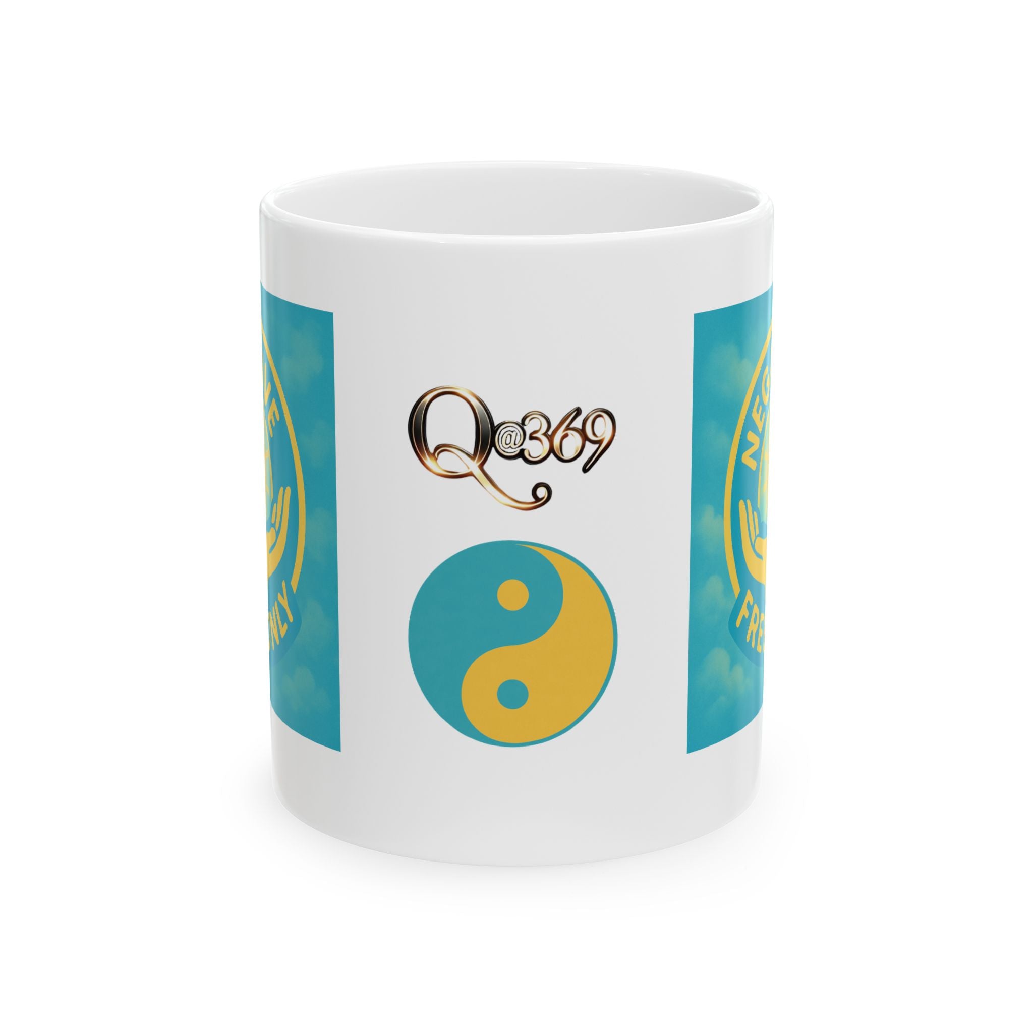 Positive Vibes Only – Negativity Free Zone Mug 11oz.