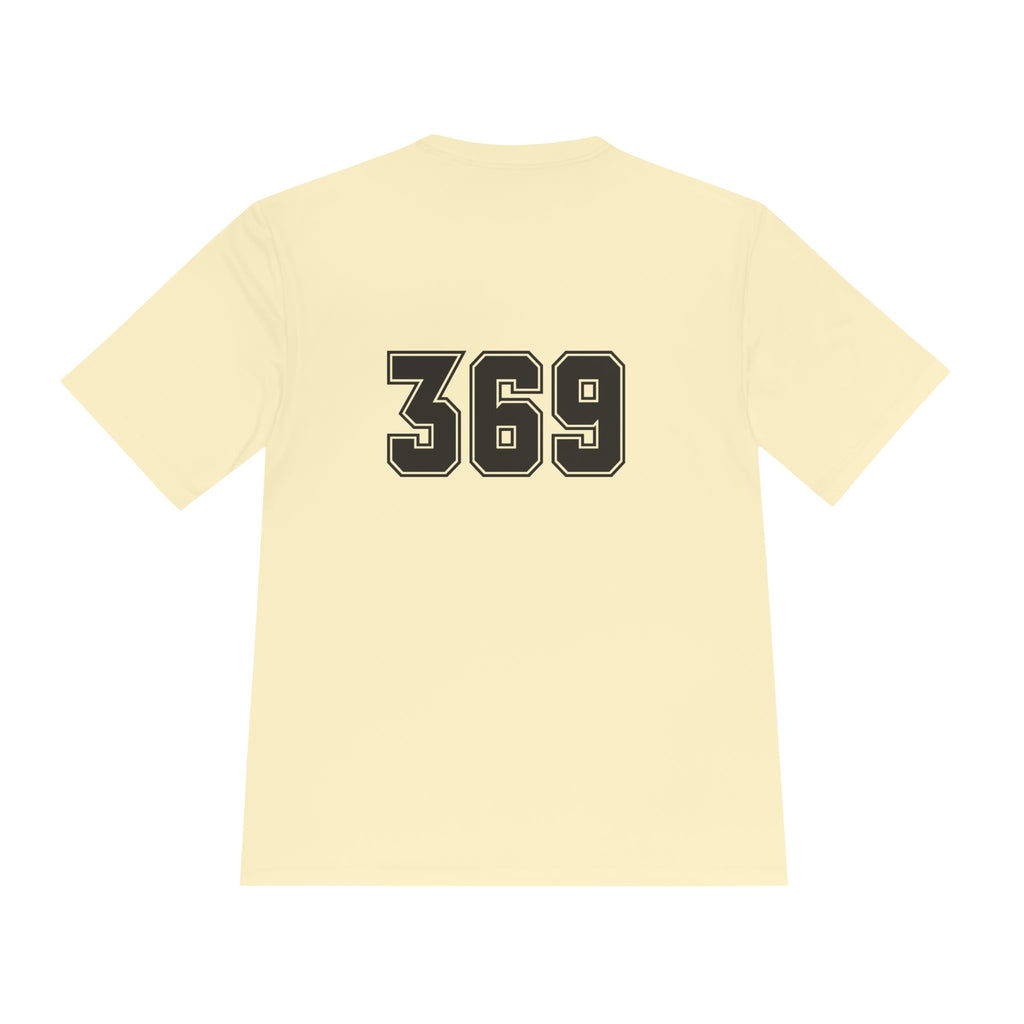 369 Logo Athletic Tee — Moisture-Wicking Performance Shirt