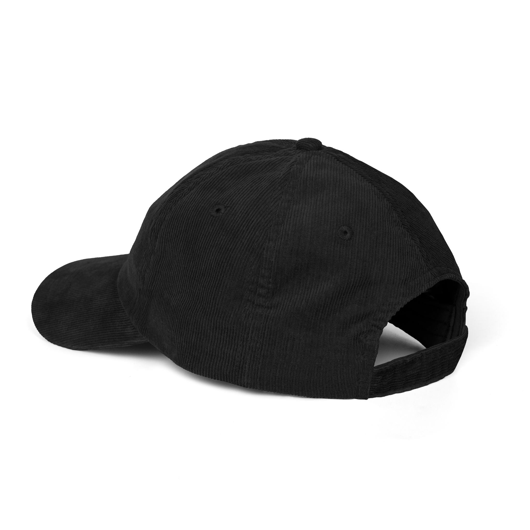 Corduroy Baseball Cap — Embroidered Q@369 Vintage Style