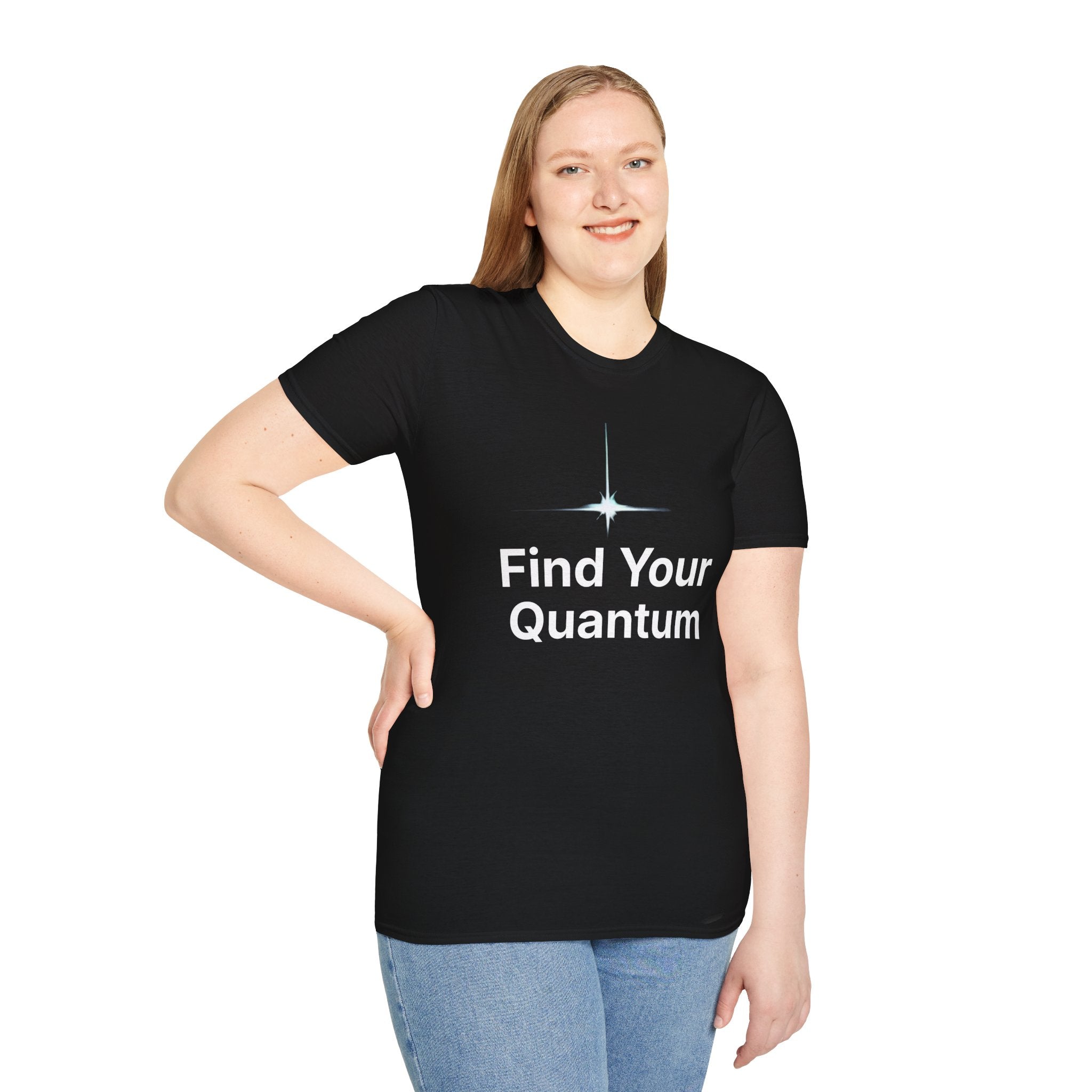 Find Your Quantum T-Shirt — Inspirational Science & Mindfulness Tee