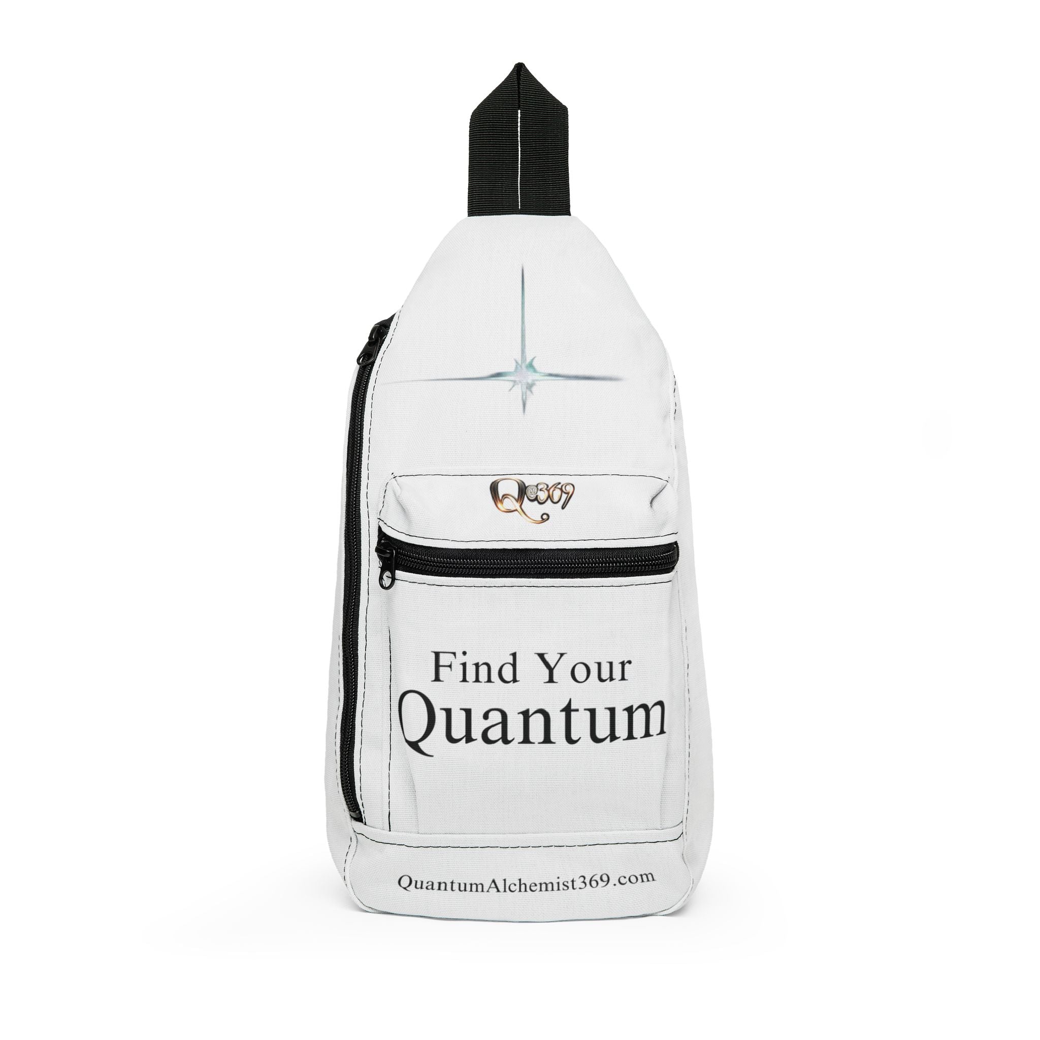 Find Your Quantum Sling Bag — Inspirational Minimalist Crossbody Bag