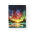 Inspirational 'My Possibilities' Journal — Cosmic Forest Hardcover Notebook