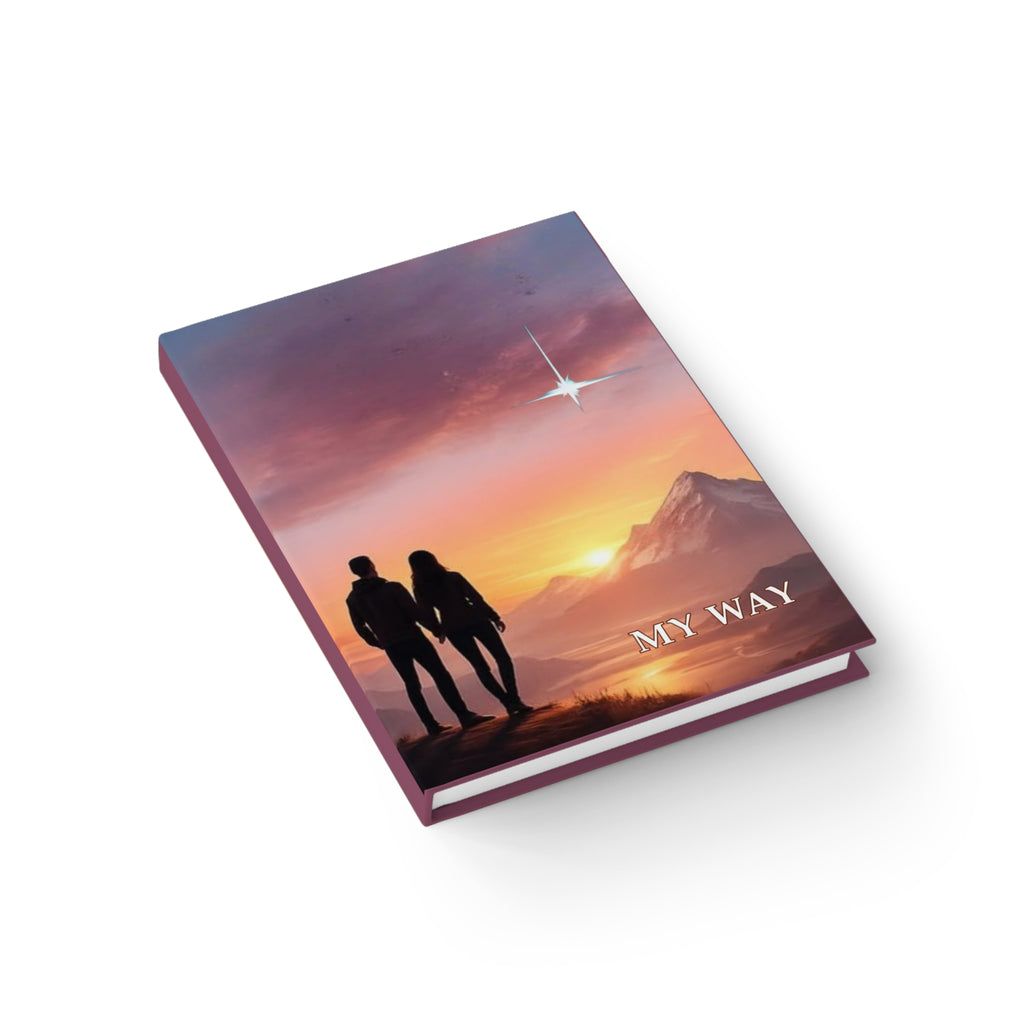 My Way Sunset Adventure Journal — Scenic Travel & Reflection Notebook