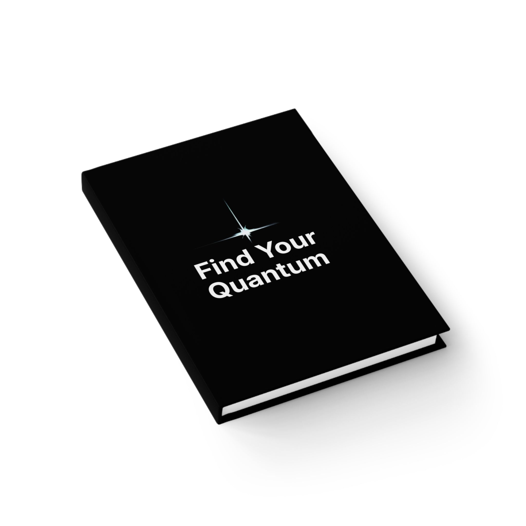 Find Your Quantum Journal — Guided Blank Notebook for Mindfulness & Goal Setting