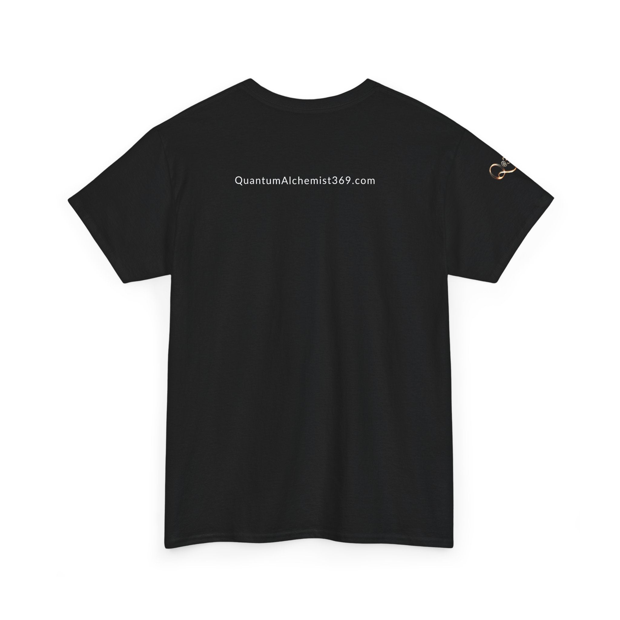 Fractal Starburst Tee — Golden Sacred Geometry Design