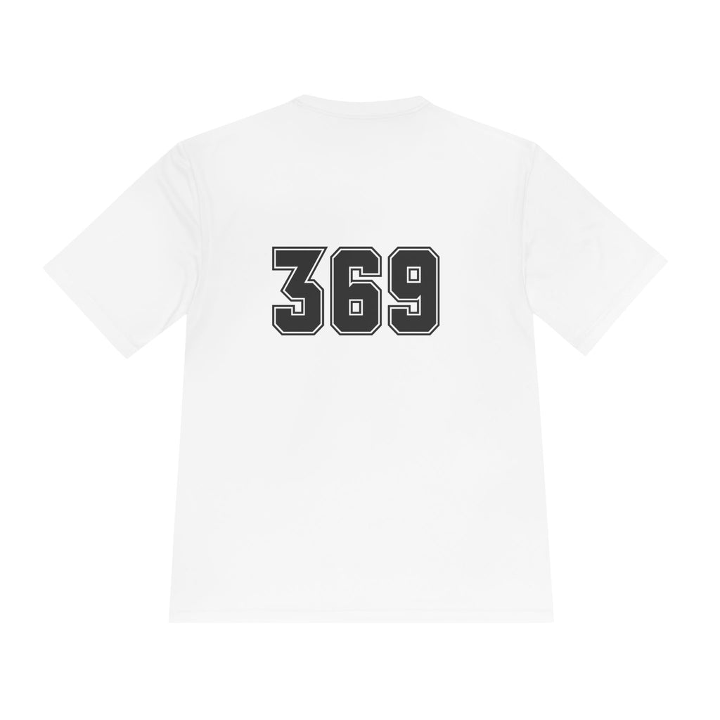 369 Logo Athletic Tee — Moisture-Wicking Performance Shirt