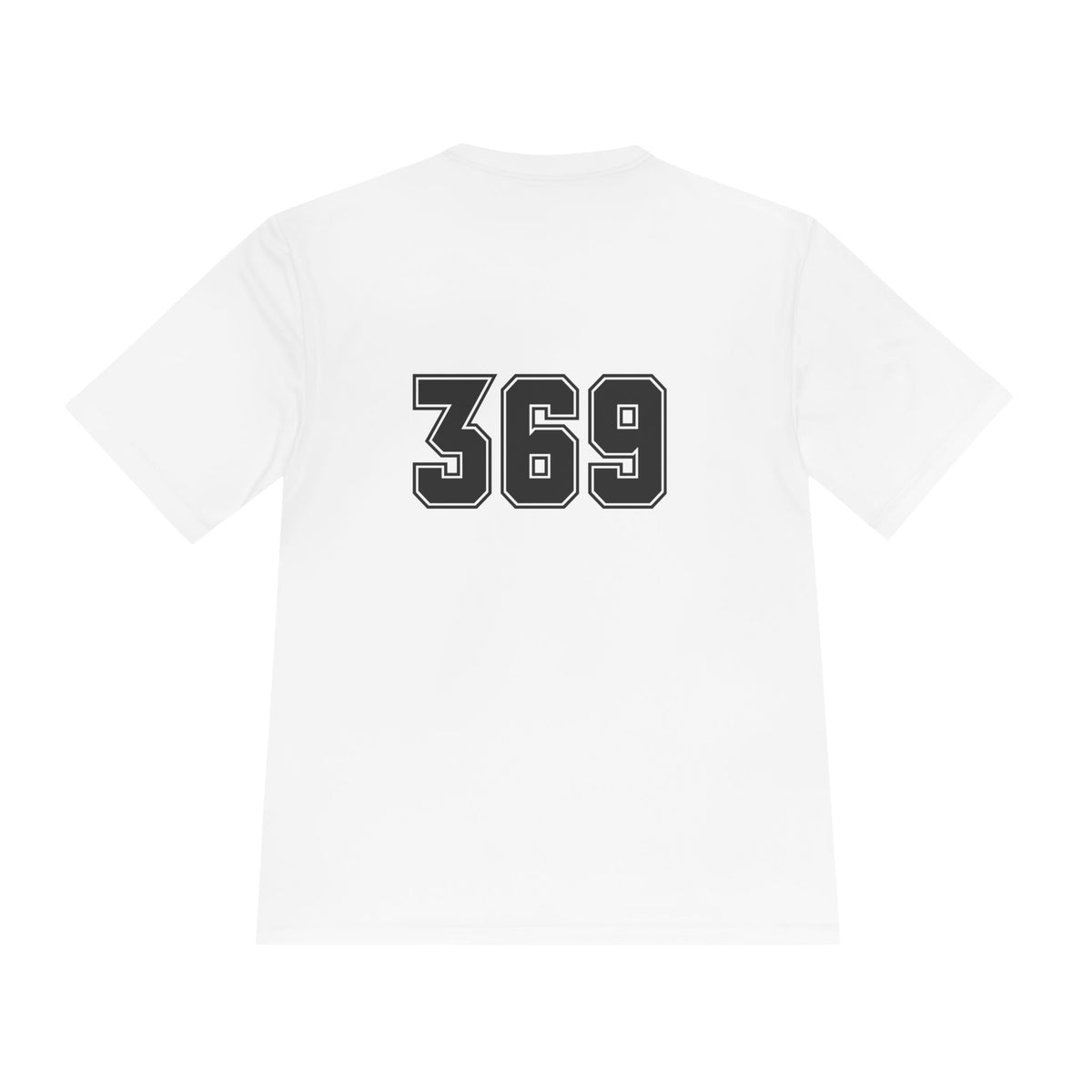 369 Logo Athletic Tee — Moisture-Wicking Performance Shirt