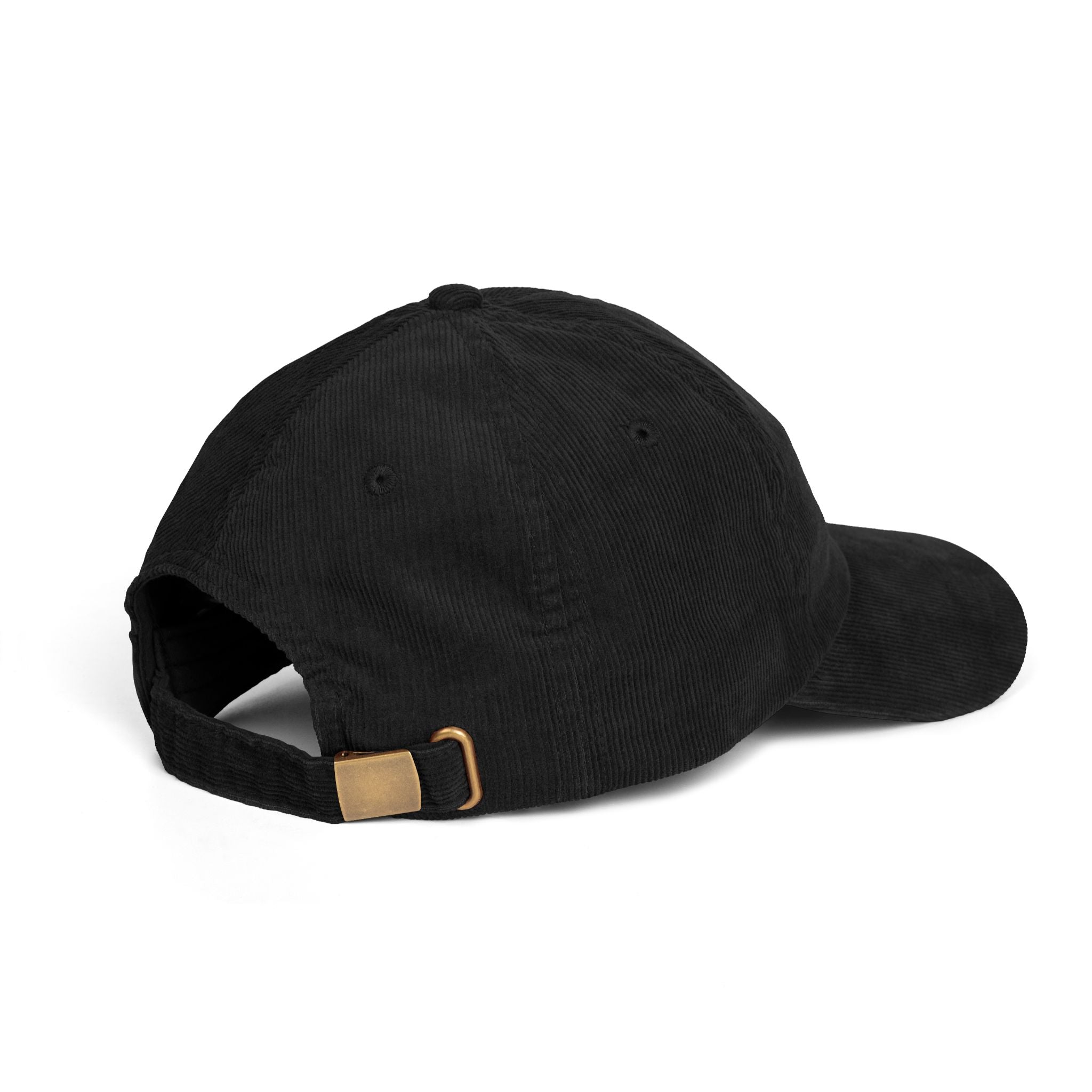 Corduroy Baseball Cap — Embroidered Q@369 Vintage Style